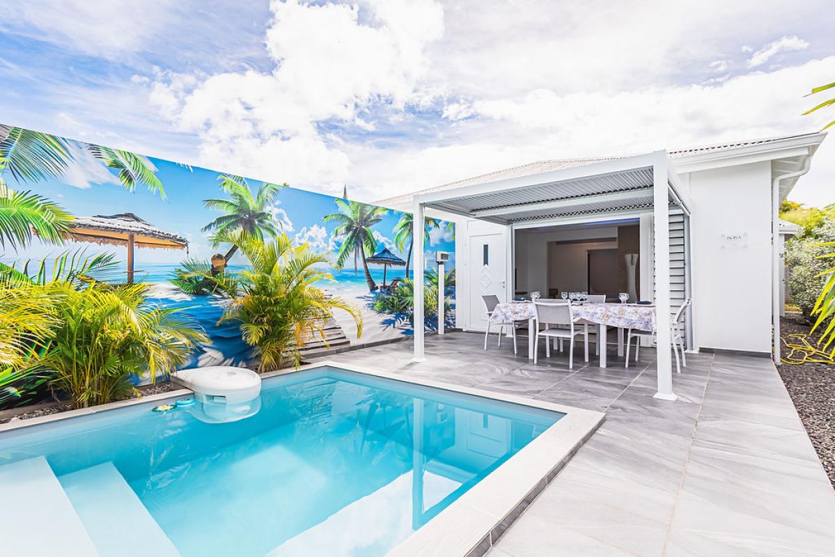 21.Location villa 2 chambres piscine Saint François Guadeloupe